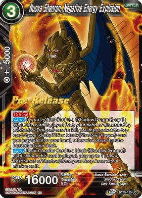 Nuova Shenron, Negative Energy Explosion