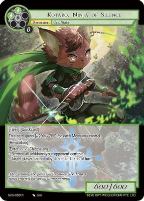 Kotaro, Ninja of Silence