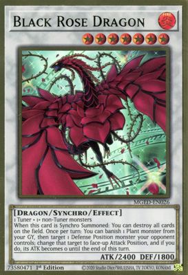 Black Rose Dragon (Alternate Art)