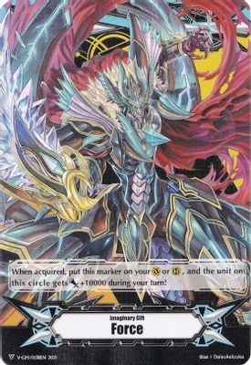 Imaginary Gift [Force] // [Imaginary Gift [Force II] Double-sided Gift Marker - Revenger, Raging Form Dragon (2021)