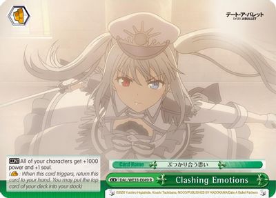 Clashing Emotions