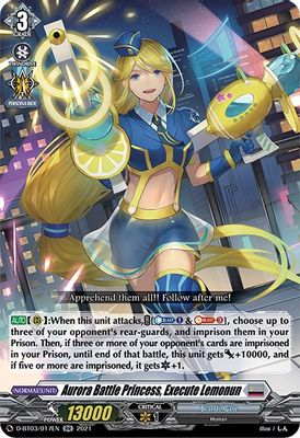 Aurora Battle Princess, Execute Lemonun