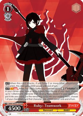 Ruby: Teamwork (SR)