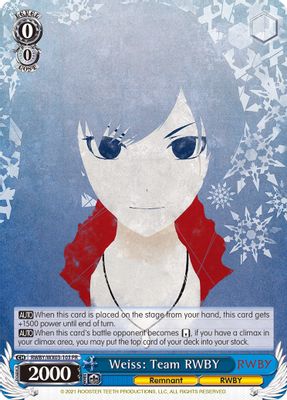 Weiss: Team RWBY