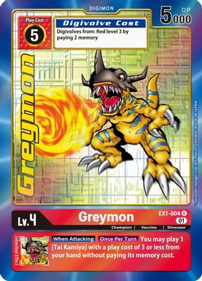 Greymon (Alternate Art)
