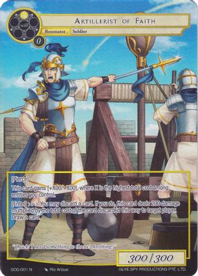 Artillerist of Faith (Full Art)
