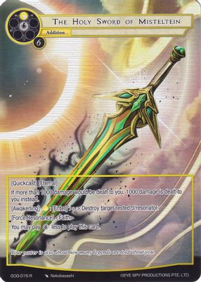 The Holy Sword of Misteltein (Full Art)