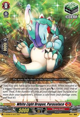 White Light Dragon, Parasolace
