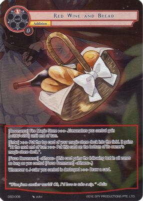 Red Wine and Bread (Full Art)