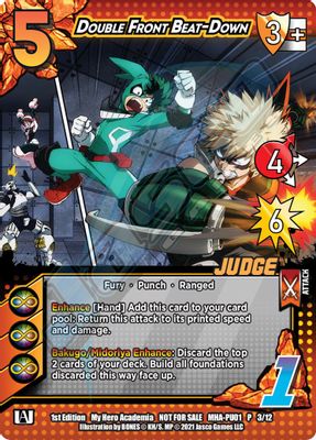 Double Front Beat-Down (Plus Ultra Pack 1 Judge)
