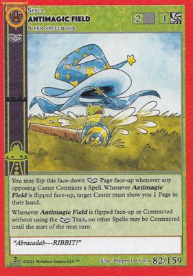 Antimagic Field