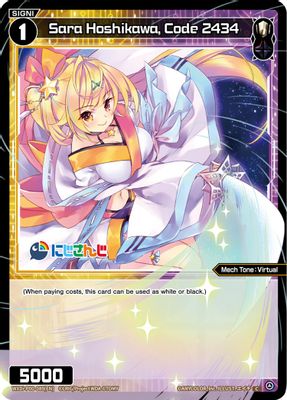 Sara Hoshikawa, Code 2434