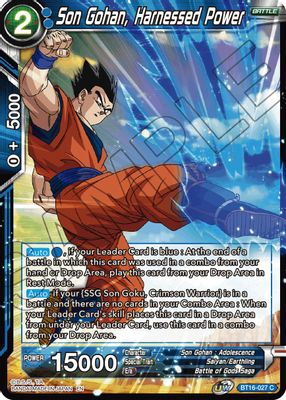 Son Gohan, Harnessed Power