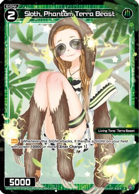 Sloth, Phantom Terra Beast (Parallel Foil)