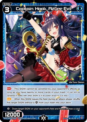 Captain Hook, Azure Evil