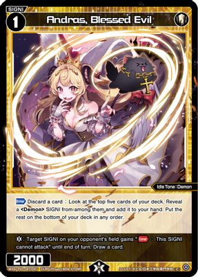 Andras, Blessed Evil