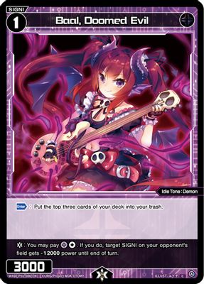 Baal, Doomed Evil