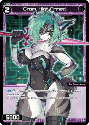 Gram, High Armed (Parallel Foil)