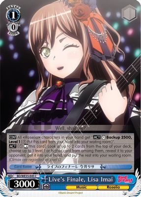 Live's Finale, Lisa Imai (Parallel Foil)