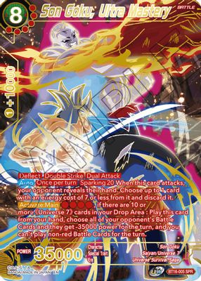 Son Goku, Ultra Mastery (SPR)