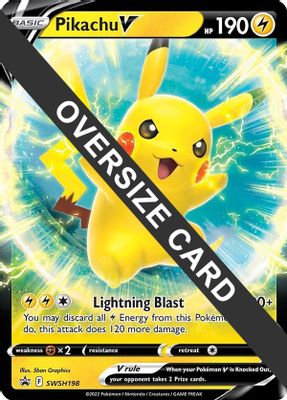 Pikachu V - SWSH198