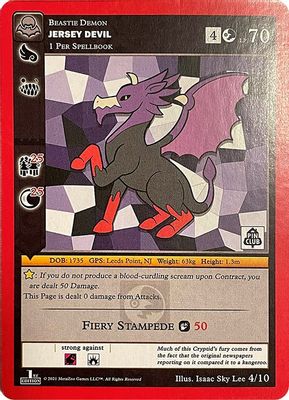 Jersey Devil (Pin Club Cryptid Nation Mystery Collection)