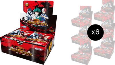 My Hero Academia: Crimson Rampage Booster Box Case [1st Edition]