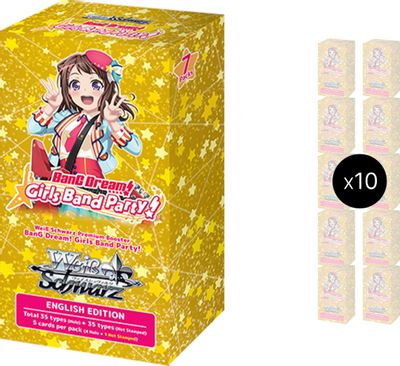 BanG Dream! Girls Band Party Premium Booster Box Case
