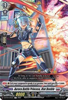 Aurora Battle Princess, Riot Beeble