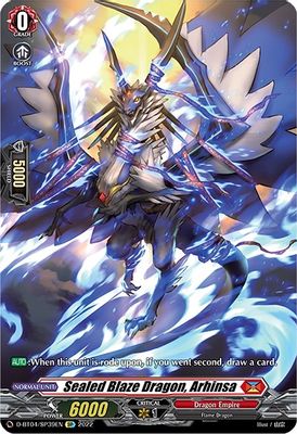 Sealed Blaze Dragon, Arhinsa (SP)