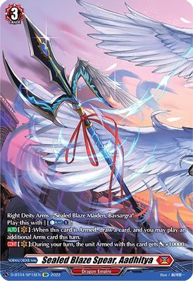 Sealed Blaze Spear, Aadhitya (SP)