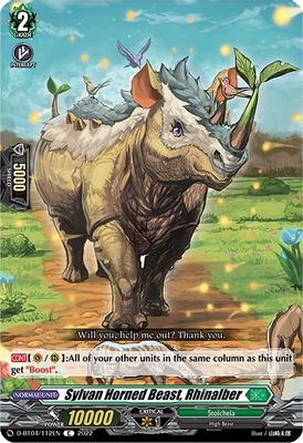 Sylvan Horned Beast, Rhinalber