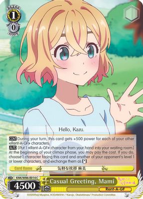 Casual Greeting, Mami