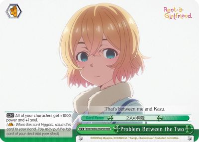 Problem Between the Two (RRR)