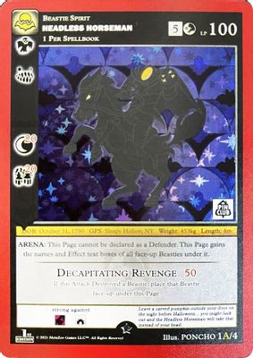 Headless Horseman - 1A (Pin Club Nightfall Mystery Collection 1st Edition)