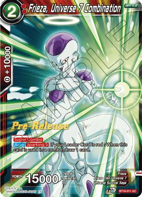 Frieza, Universe 7 Combination