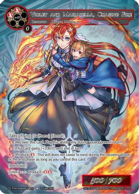 Violet and Mariabella, Chasing Fire
