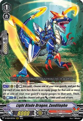 Light Blade Dragon, Zandilopho
