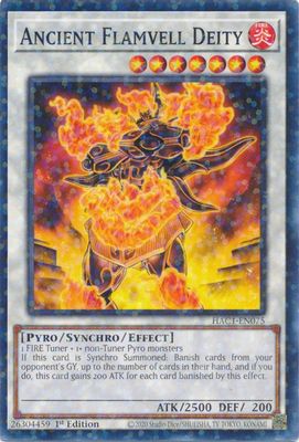 Ancient Flamvell Deity (Duel Terminal)
