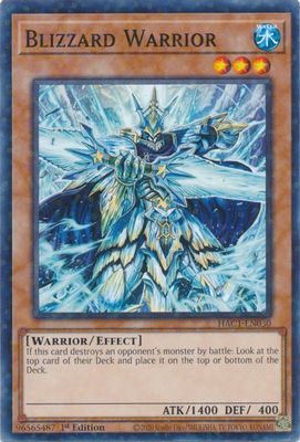 Blizzard Warrior (Duel Terminal)