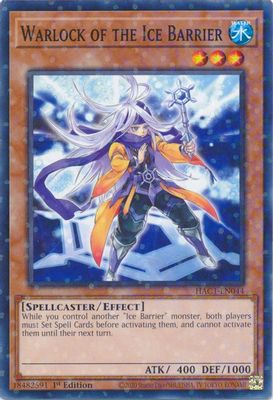 Warlock of the Ice Barrier (Duel Terminal)