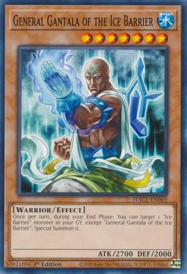 General Gantala of the Ice Barrier