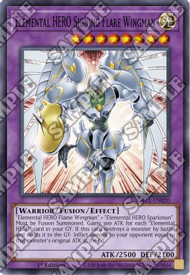 Elemental HERO Shining Flare Wingman