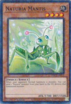 Naturia Mantis (Duel Terminal)