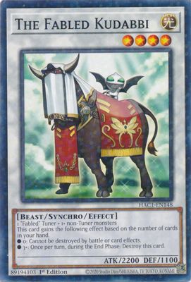 The Fabled Kudabbi (Duel Terminal)