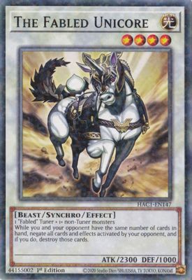 The Fabled Unicore (Duel Terminal)