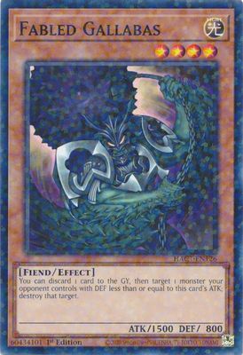 Fabled Gallabas (Duel Terminal)