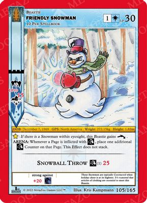 Friendly Snowman
