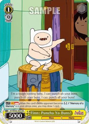 Finn: Puncha Yo Buns!