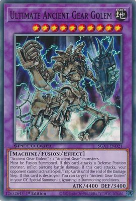 Ultimate Ancient Gear Golem